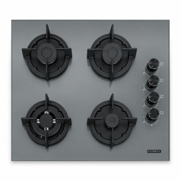 ჩასაშენებელი ქურის ზედაპირი LUXELL C6-40 BTF METALIC GREY
